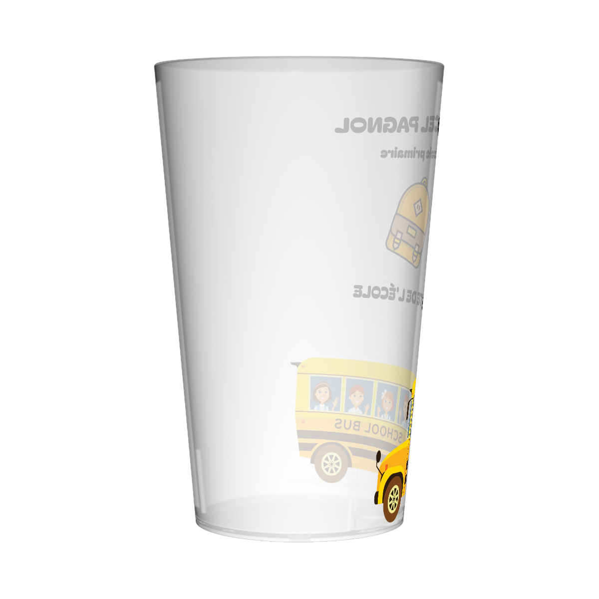 Gobelet personnalisé Fête des écoles Car 2