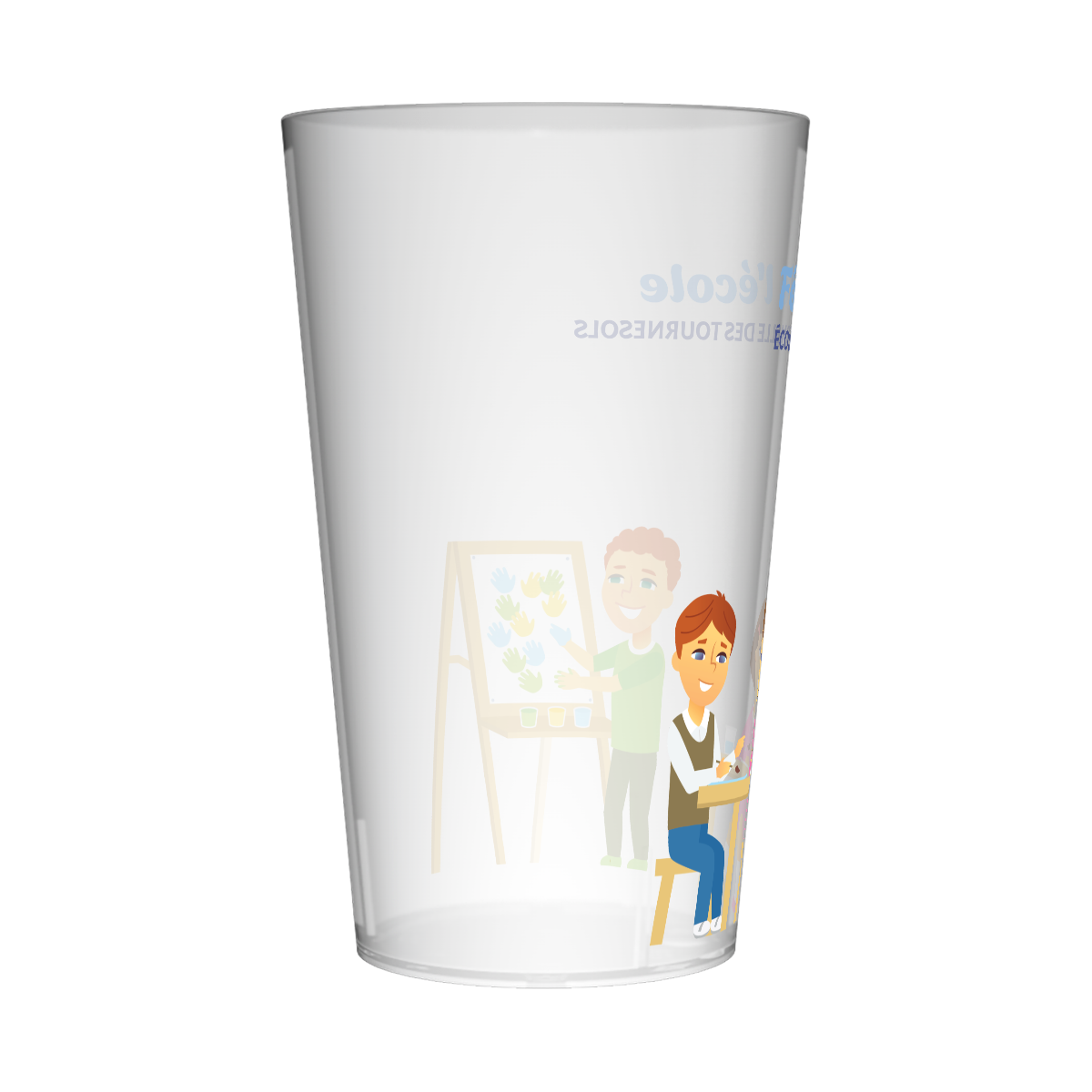 Gobelet personnalisé Fête des écoles Peintre 2