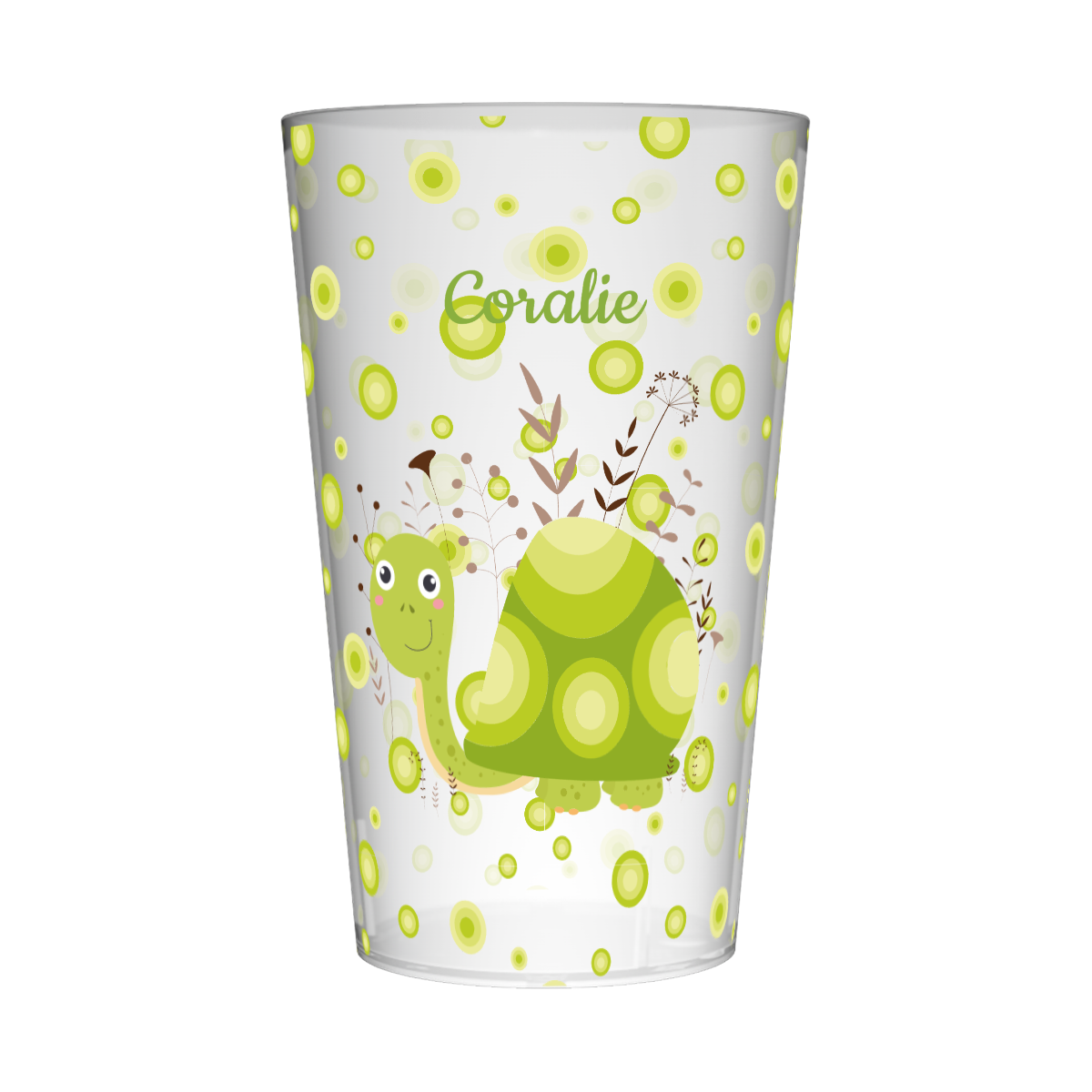 Gobelet personnalisé Enfant Tortue