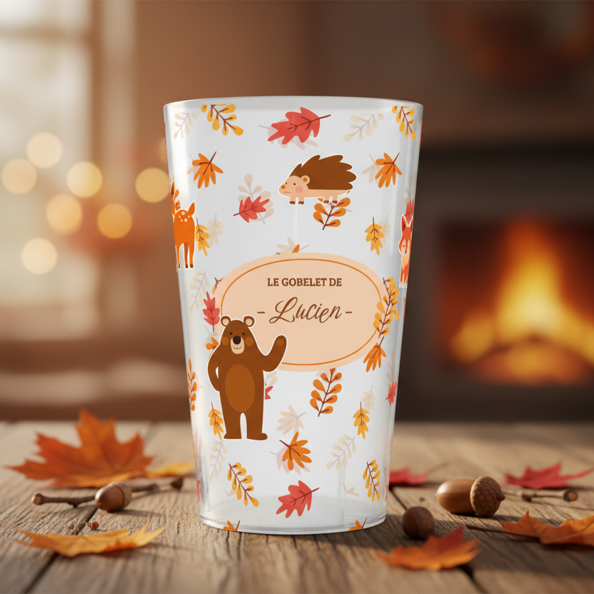 gobelet personnalise enfant ambiance