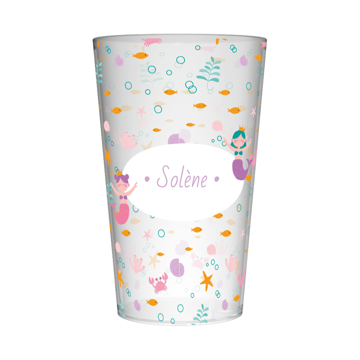 Gobelet personnalisé Enfant Sirène