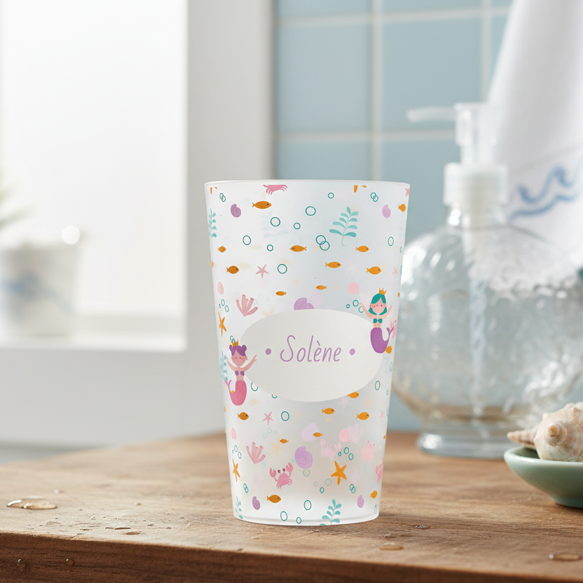 Gobelet personnalisé Enfant Sirène