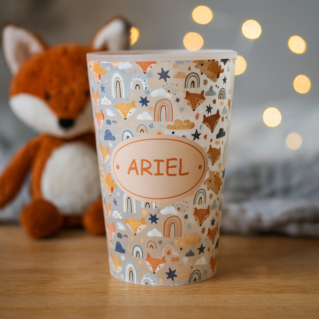 Gobelet personnalisé Enfant Renard ambiance