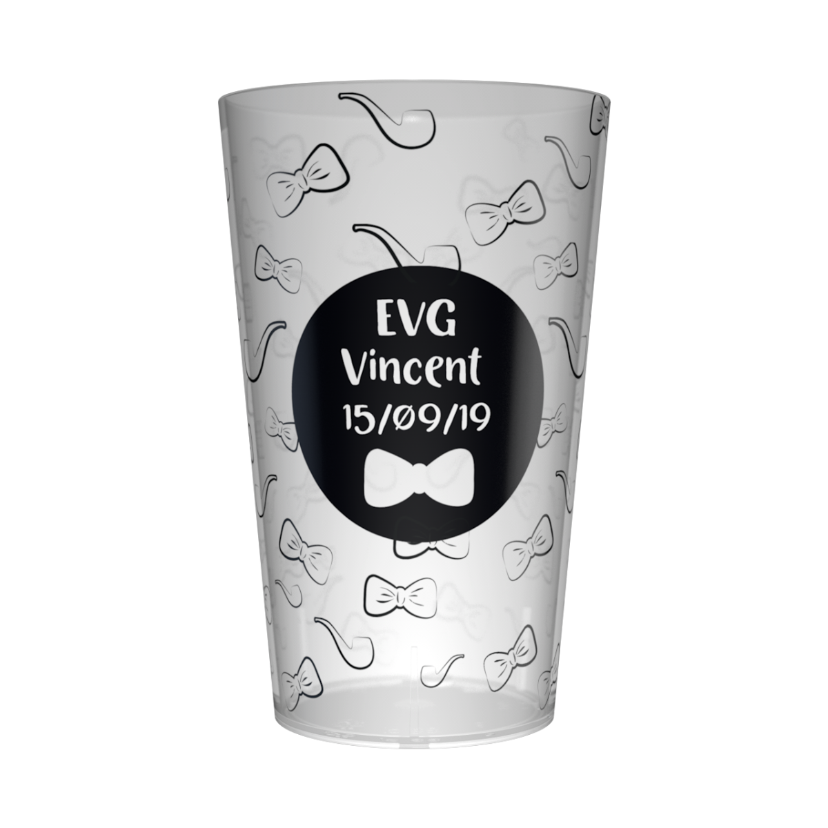 Gobelet personnalisé pour EVG Pipe & Nœud Pap'