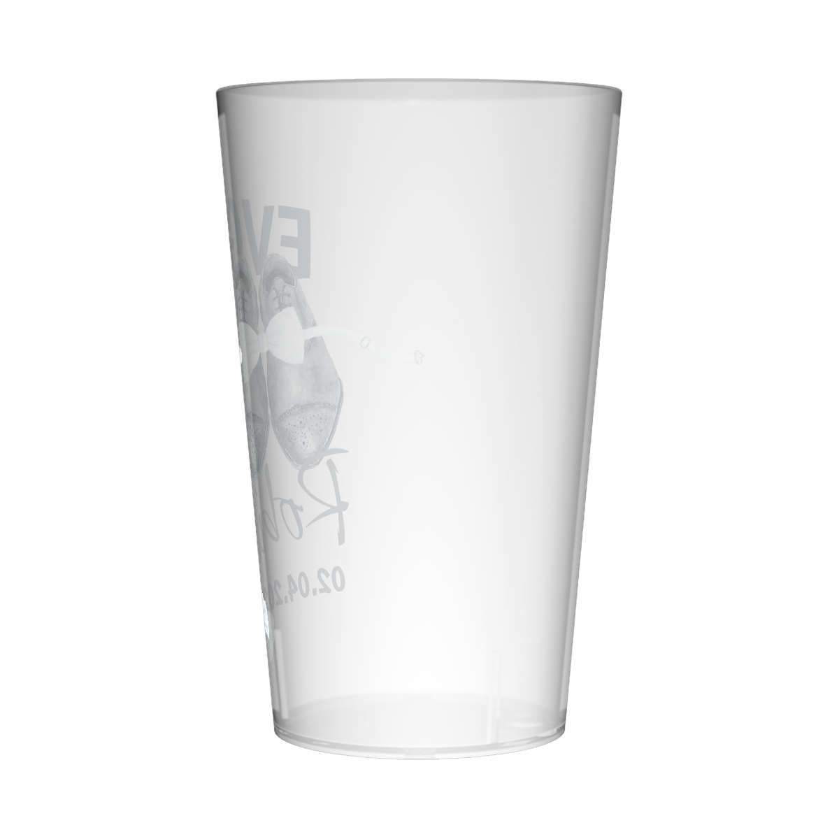 Gobelet personnalisé pour EVG Chaussures & Nœud Pap' 2