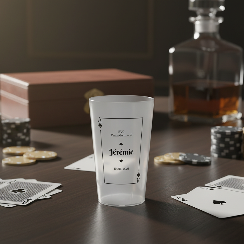 gobelet personnalise evg as de pique