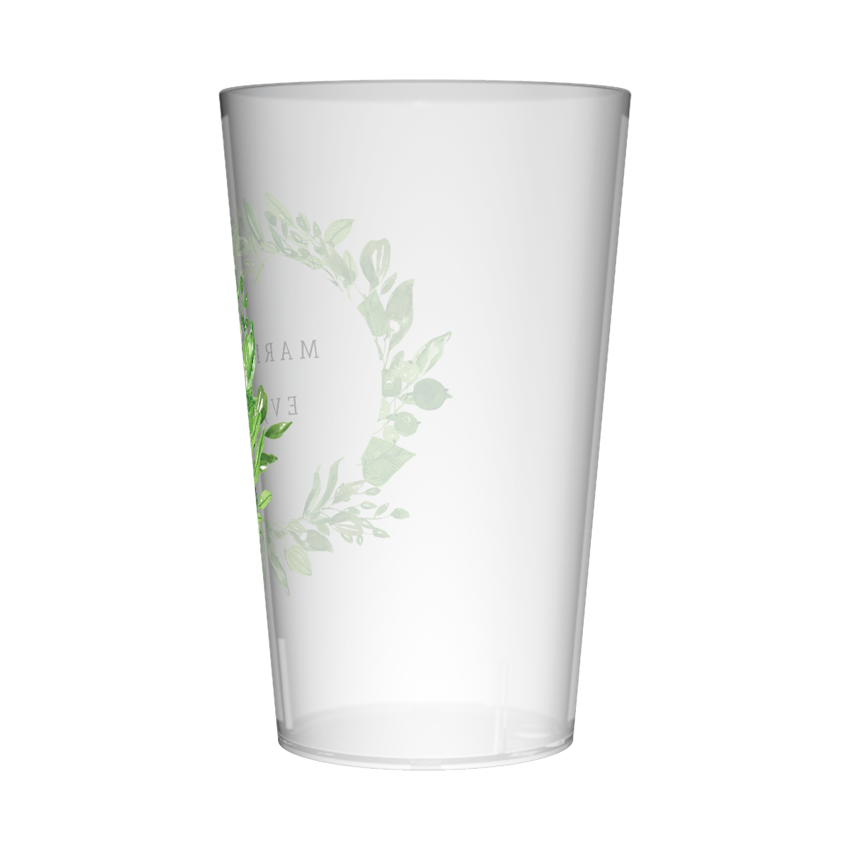 Gobelet personnalisé pour EVJF Couronne de feuilles 2