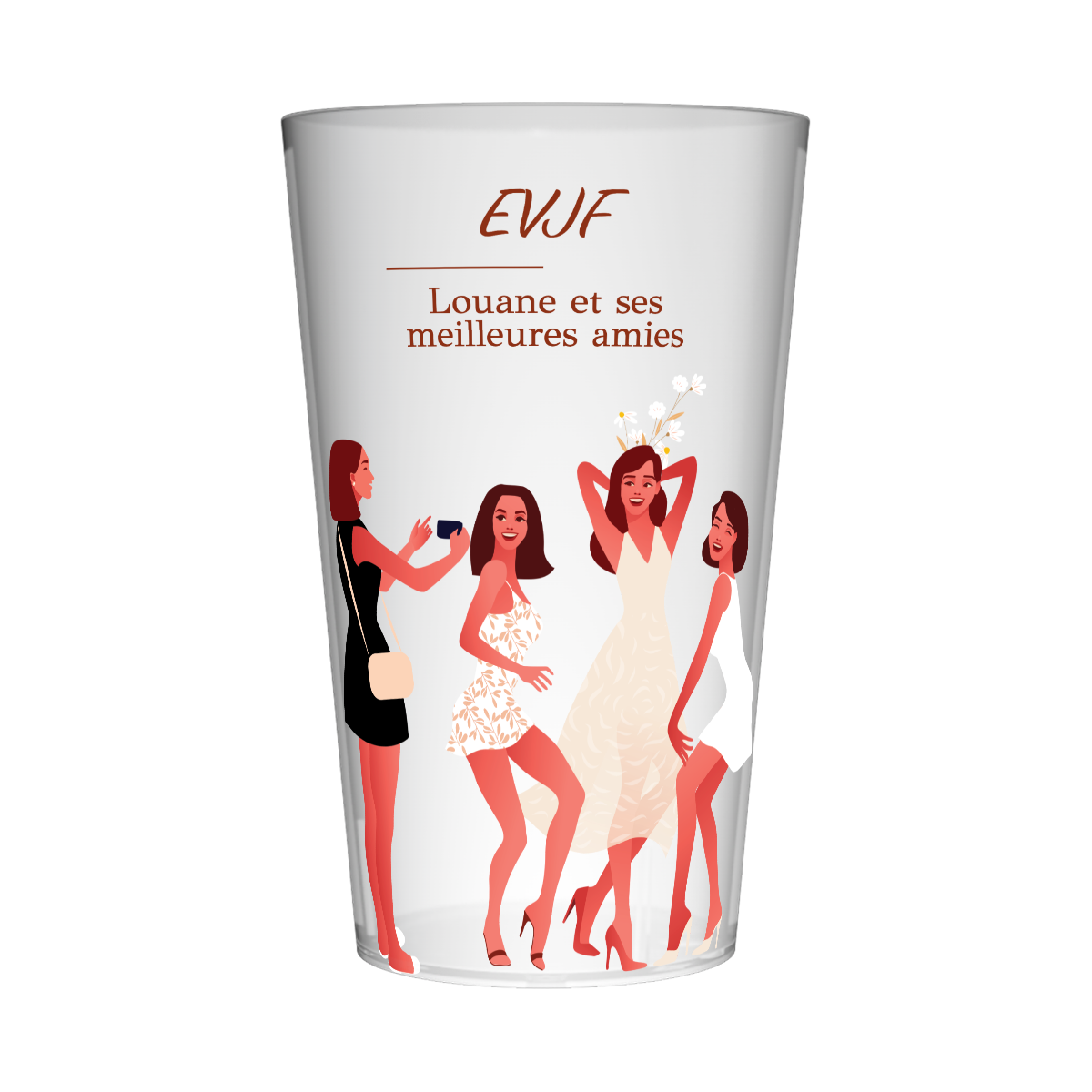 Gobelet personnalisé pour EVJF Soirée
