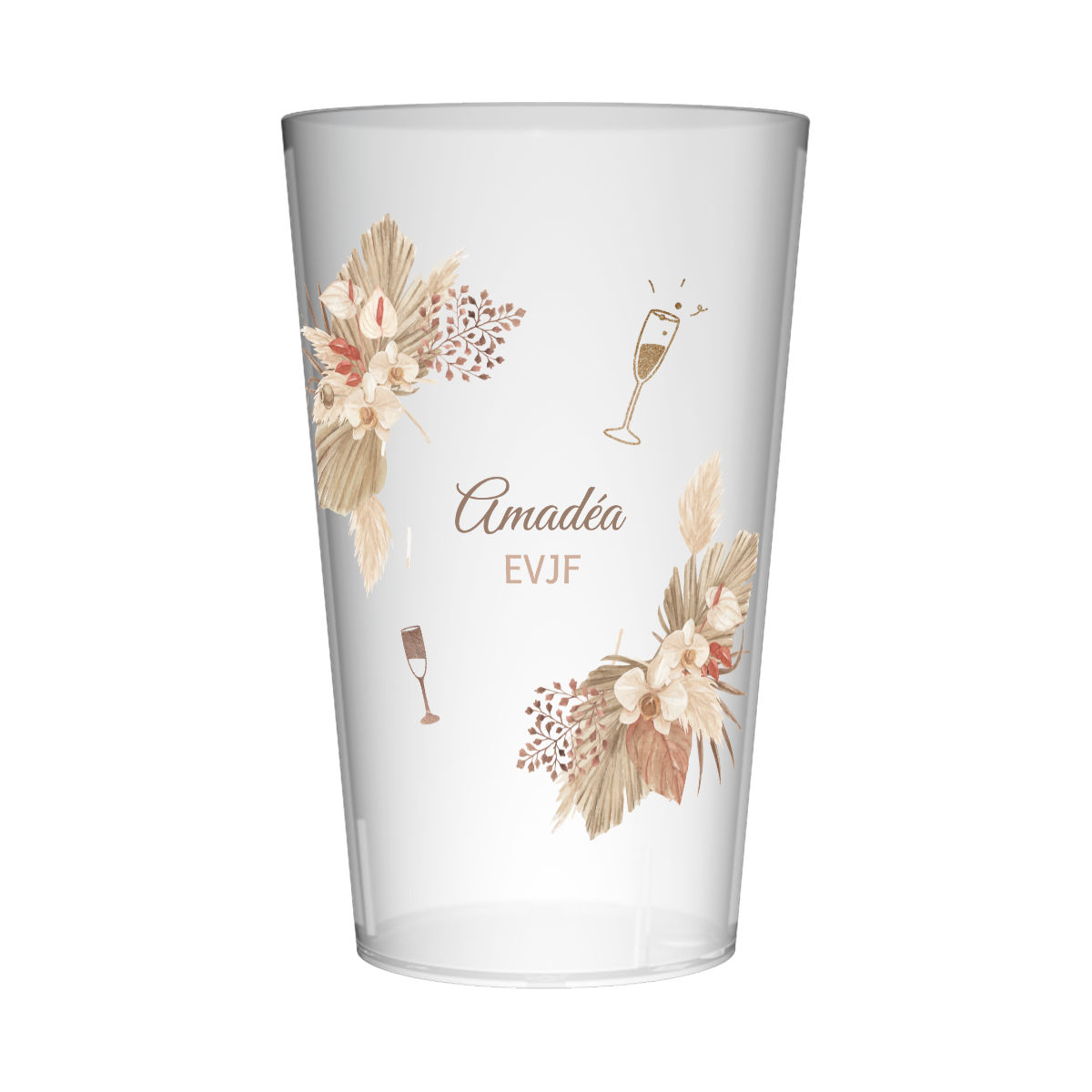 Gobelet personnalisé pour EVJF Champêtre