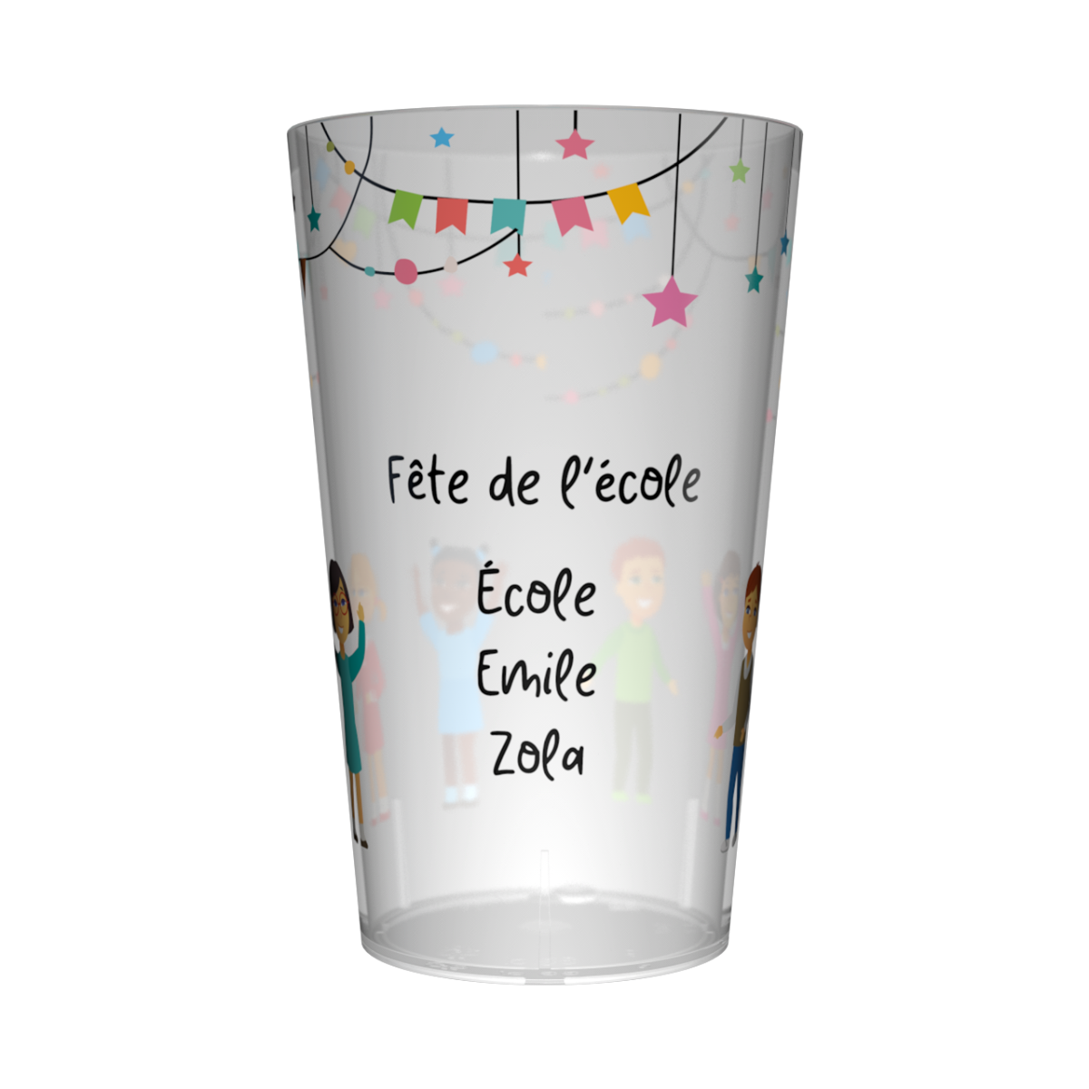 Gobelet personnalisé Fête des écoles Danse