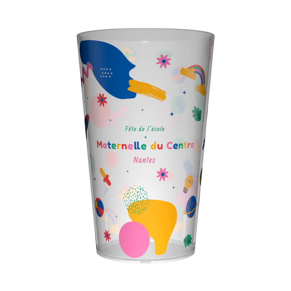 Gobelet personnalisé Fête des écoles Découverte