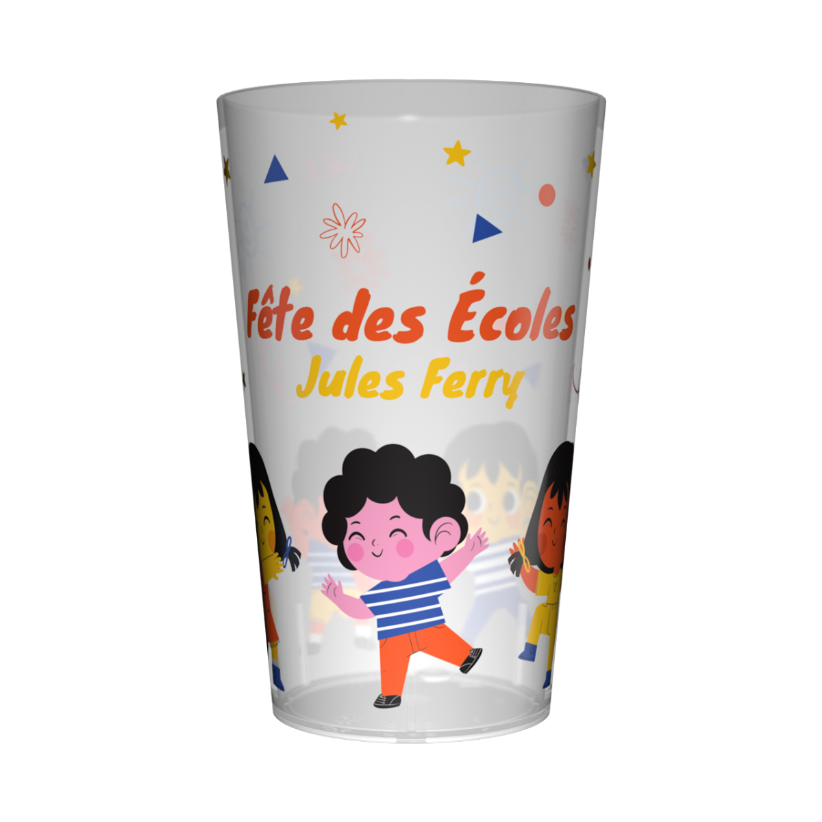 Gobelet personnalisé Fête des écoles Danseurs