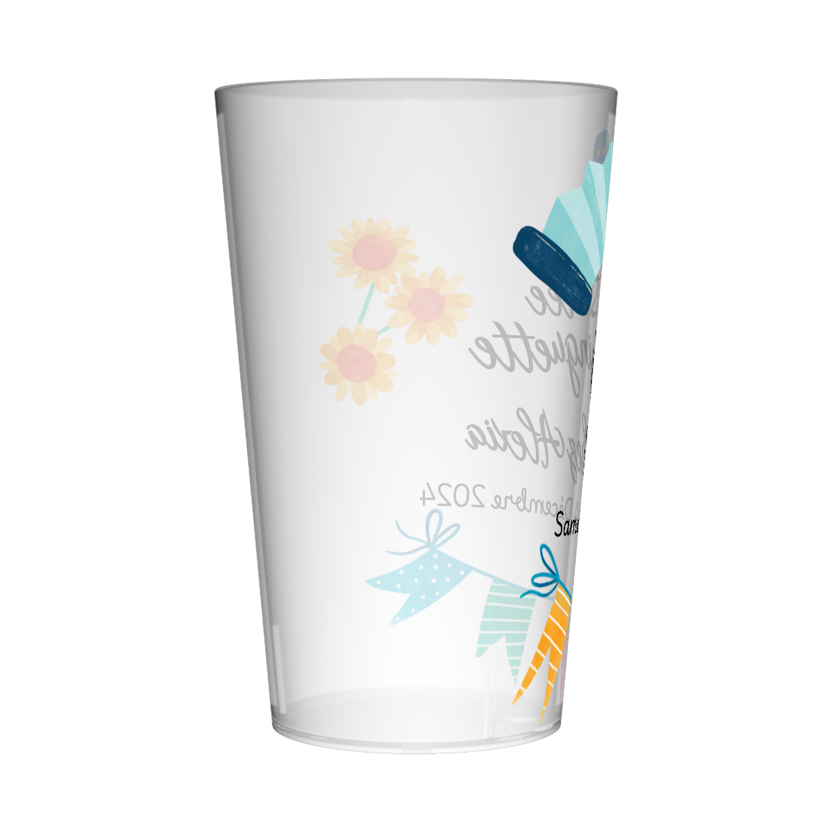 Gobelet personnalisé Guinguette Guirlande à fanions 2