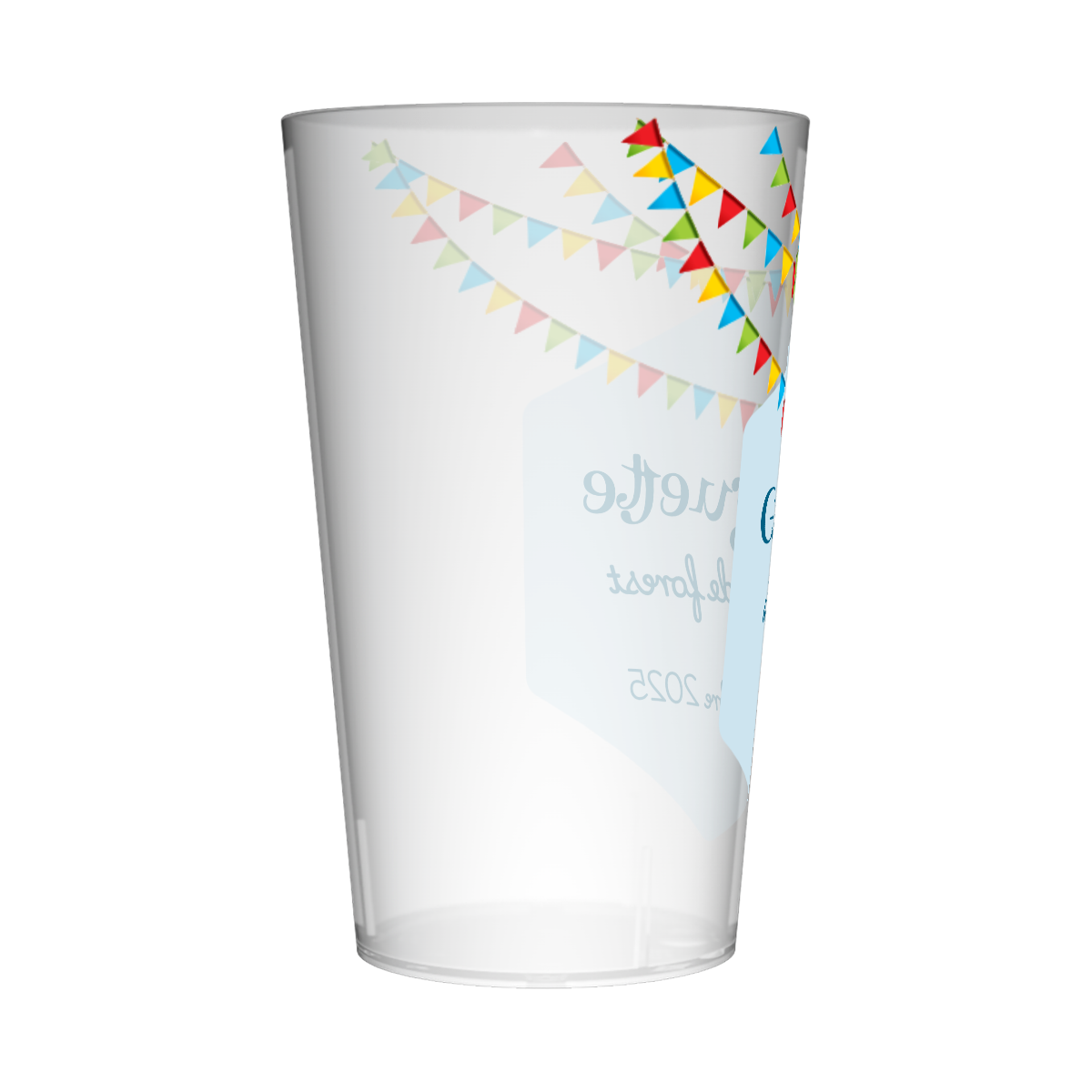 Gobelet personnalisé Guinguette Multicolore 2