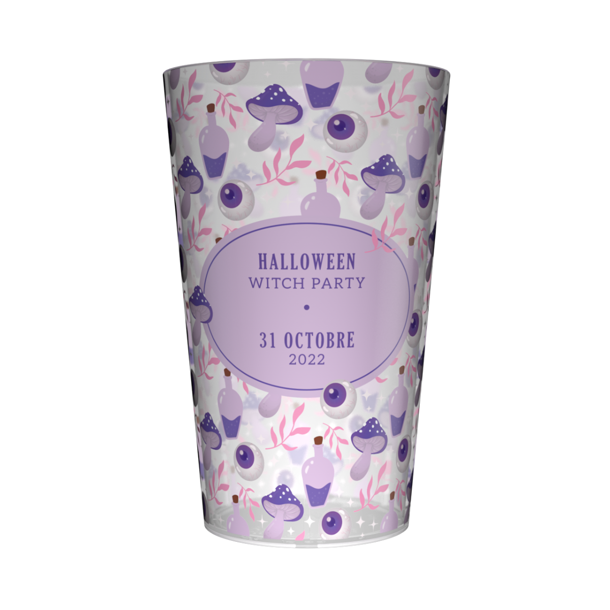 Gobelet personnalisé Halloween Sorcière & Potion