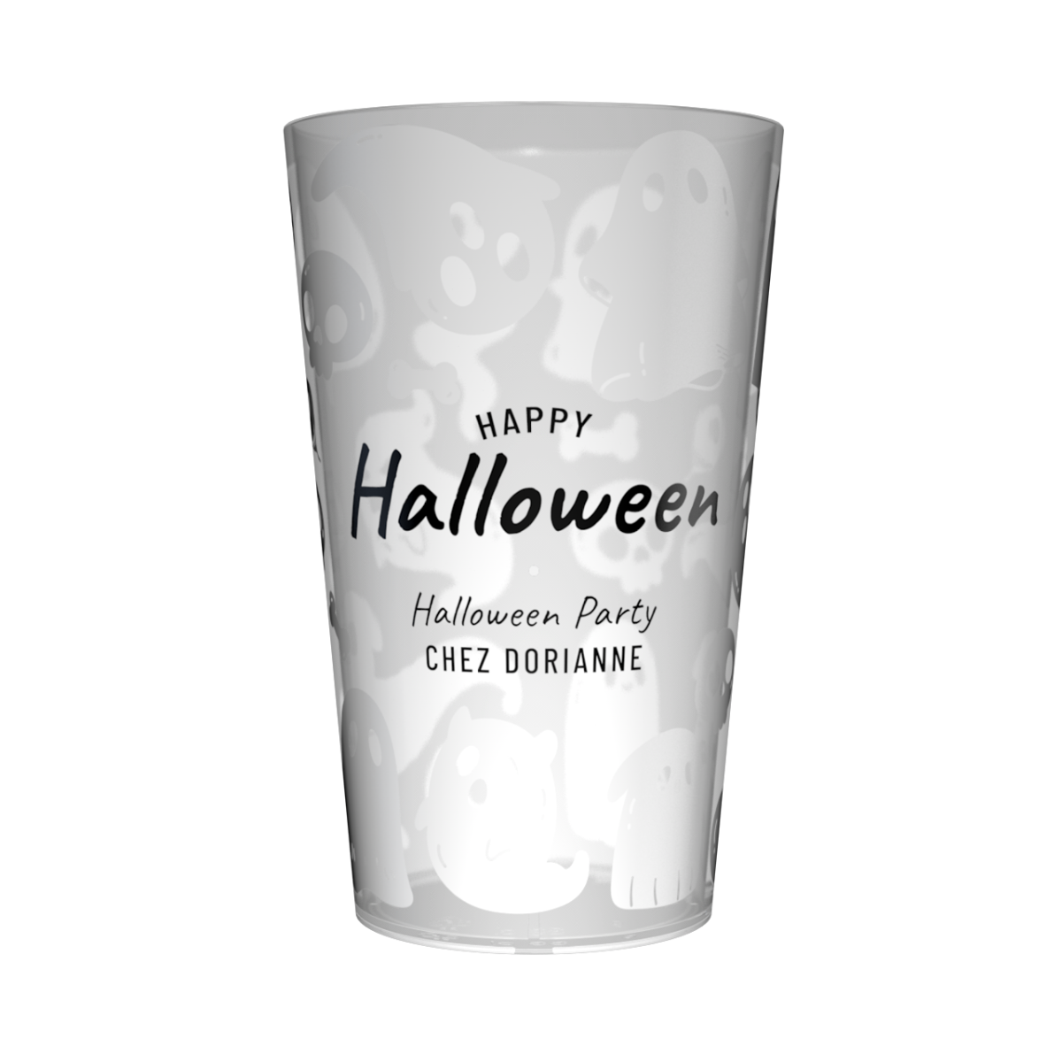 Gobelet personnalisé Halloween Spectre