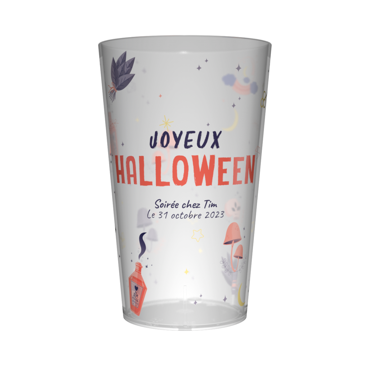 Gobelet personnalisé Halloween Potion