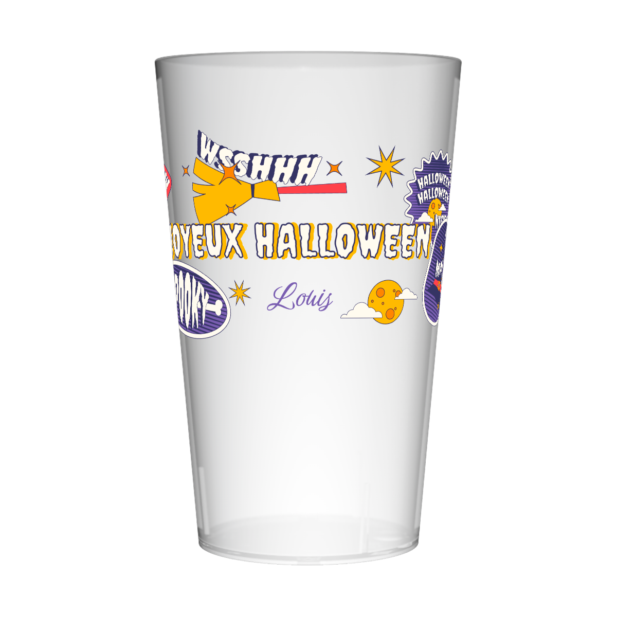 Gobelet personnalisé Halloween Word