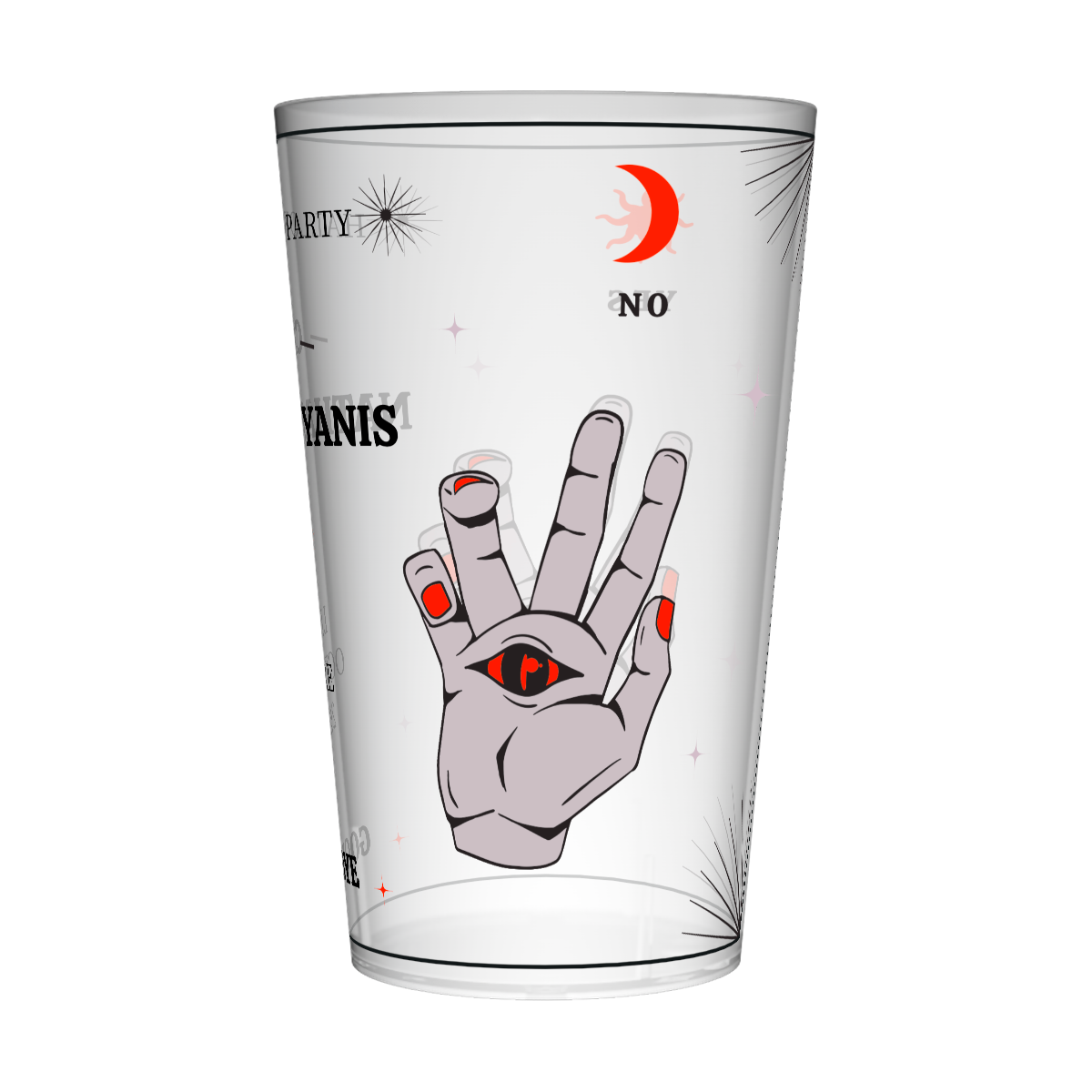 Gobelet personnalisé Halloween Mains 2