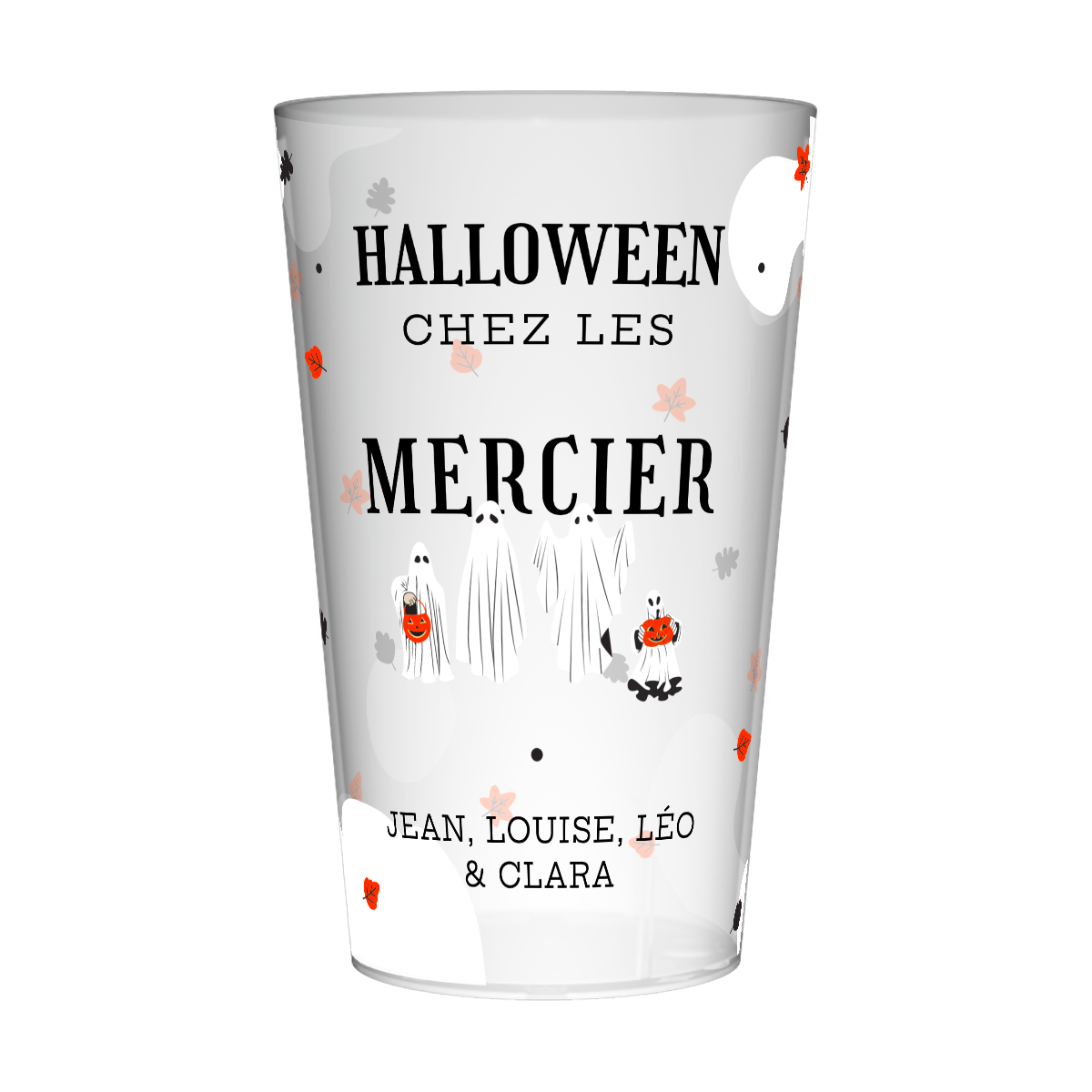 Gobelet personnalisé Halloween Fantôme