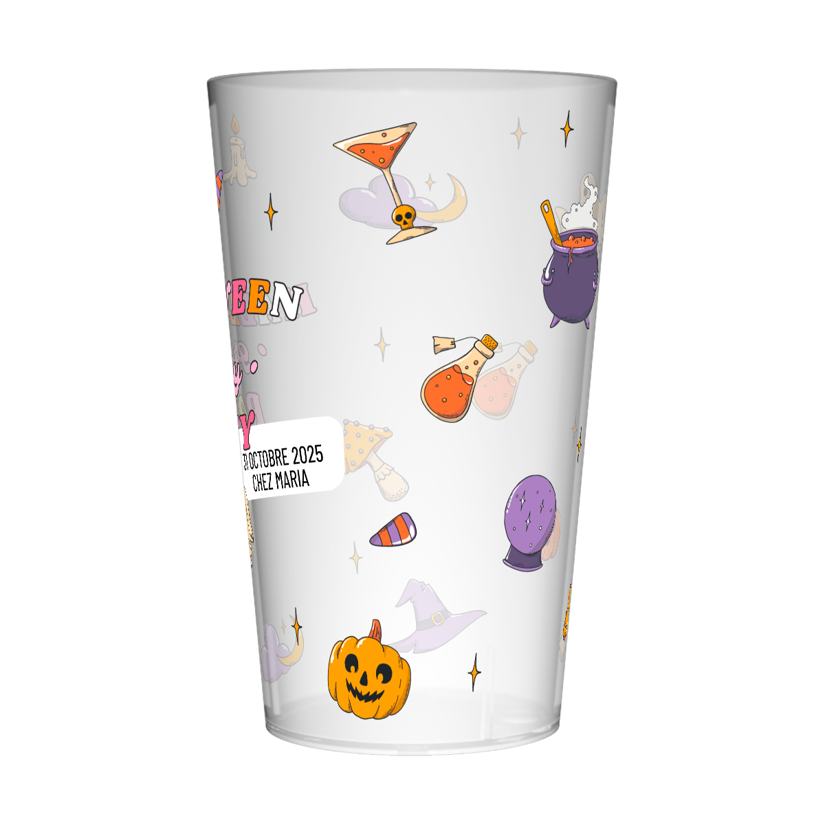 Gobelet personnalisé Halloween Multicolore 2