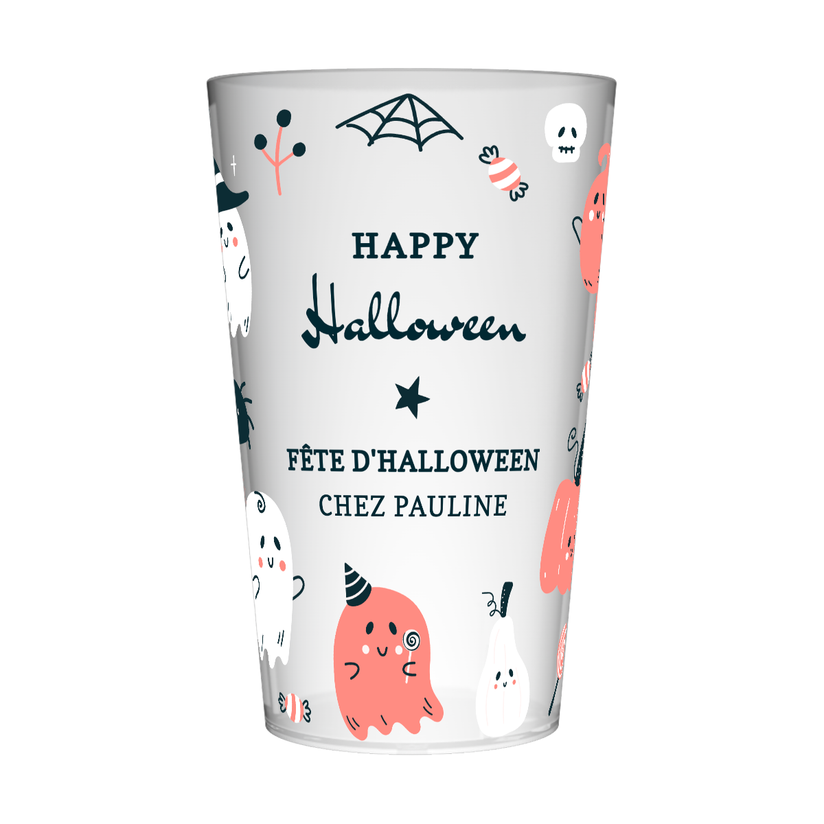 Gobelet personnalisé Halloween Happy