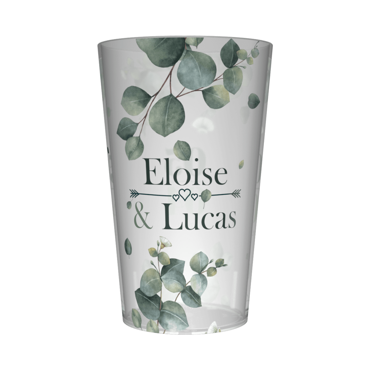 Gobelet personnalisé Mariage Branche Fleuri