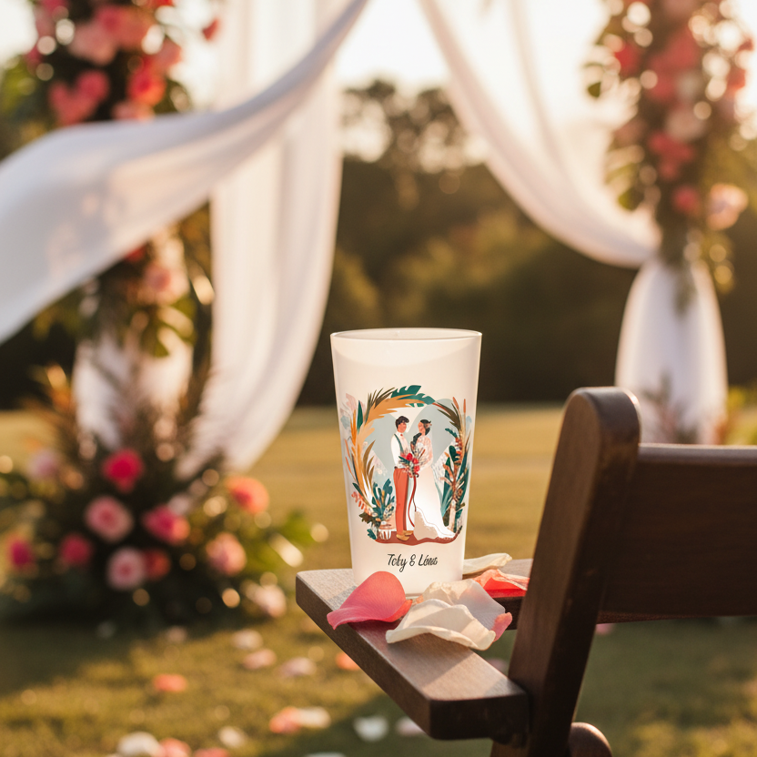 gobelet personnalise mariage ambiance