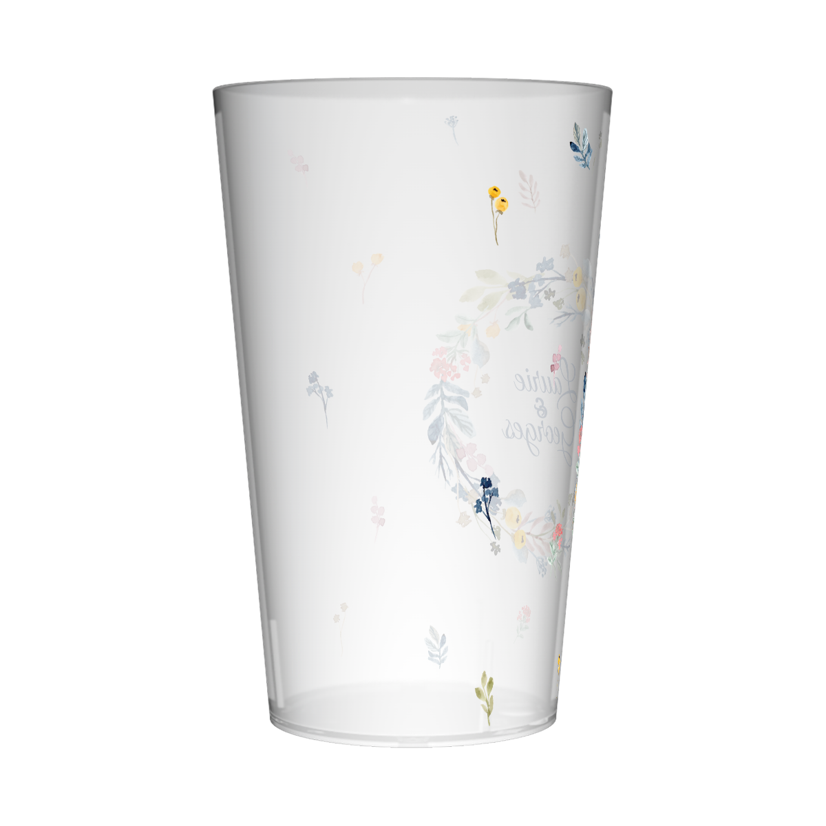Gobelet personnalisé Mariage Mini Fleurs 2