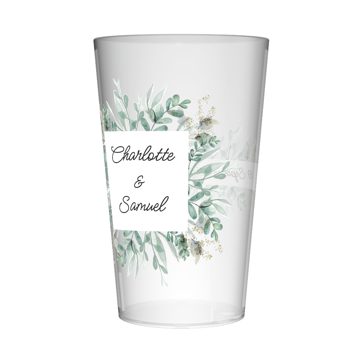 Gobelet personnalisé Mariage Bucolique
