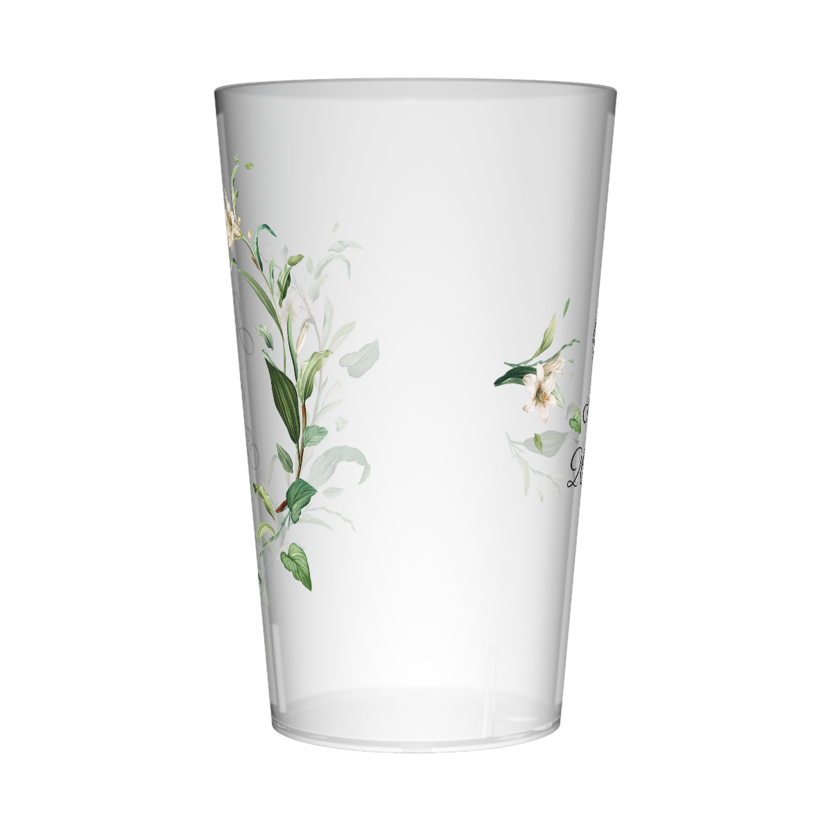 Gobelet personnalisé Mariage Fleur Sauvage 2