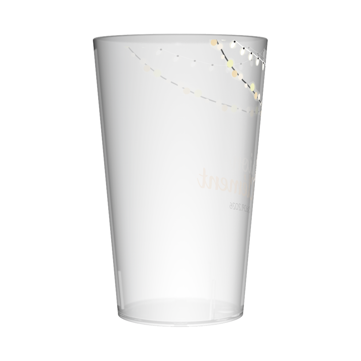 Gobelet personnalisé Mariage Guirlande Guinguette 2