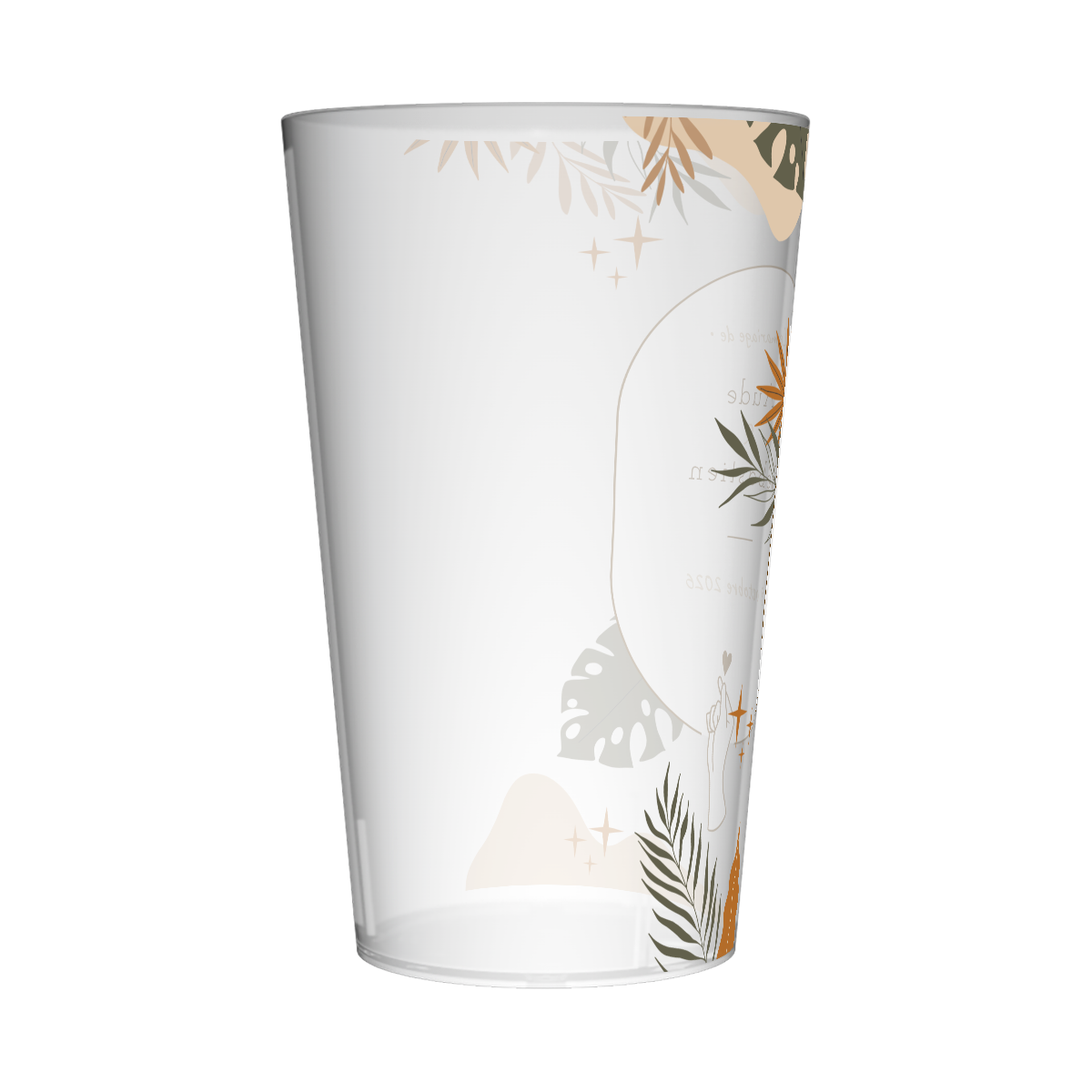 Gobelet personnalisé Mariage Automnal 2