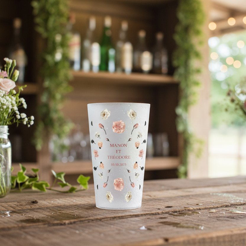 gobelet personnalise mariage poétique