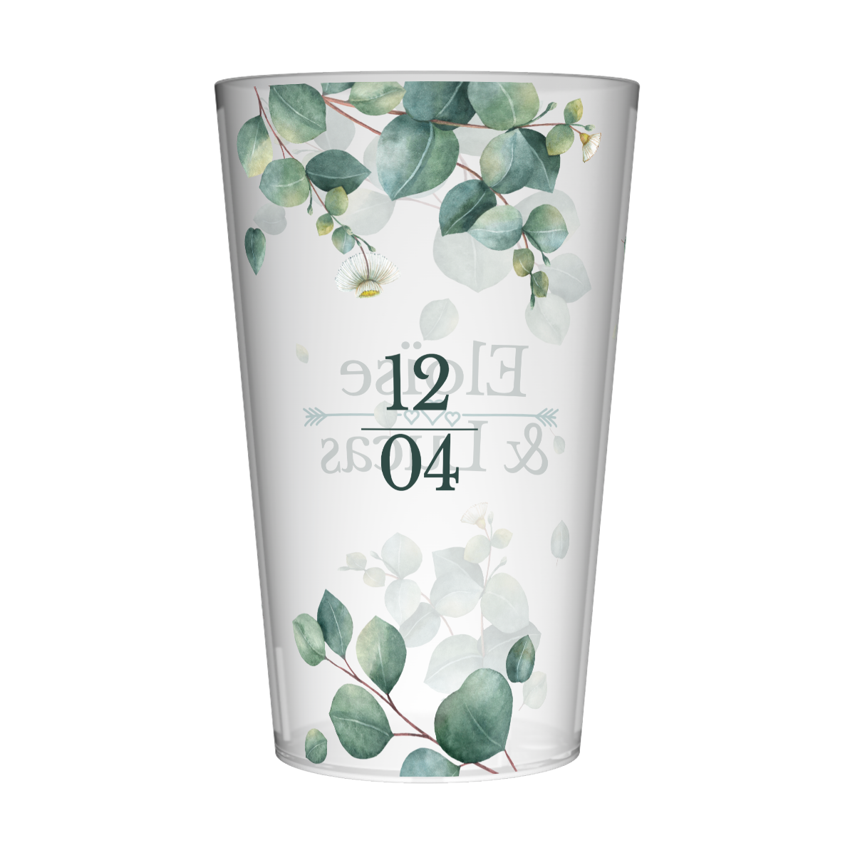 Gobelet personnalisé Mariage Branche Fleuri 2