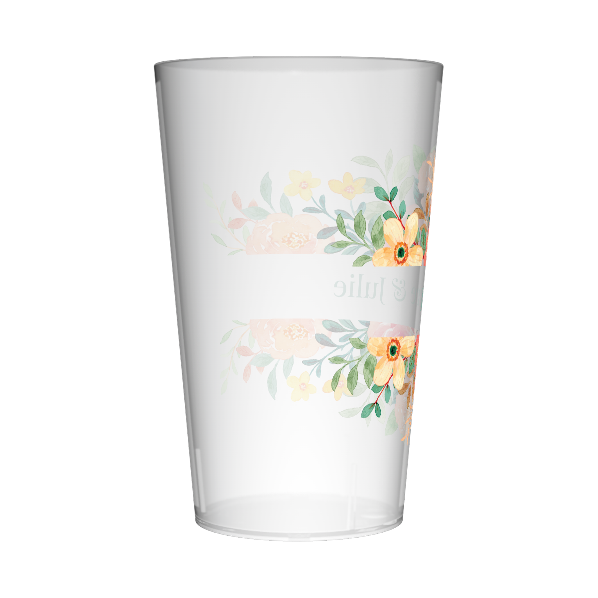 Gobelet personnalisé Mariage Bouquet Coloré 2