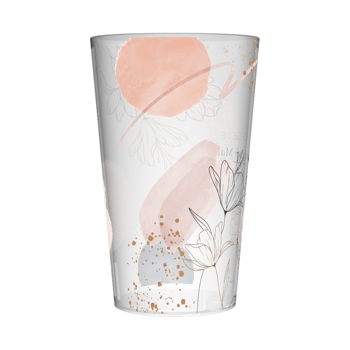 Gobelet personnalisé Mariage Moderne Champêtre 3