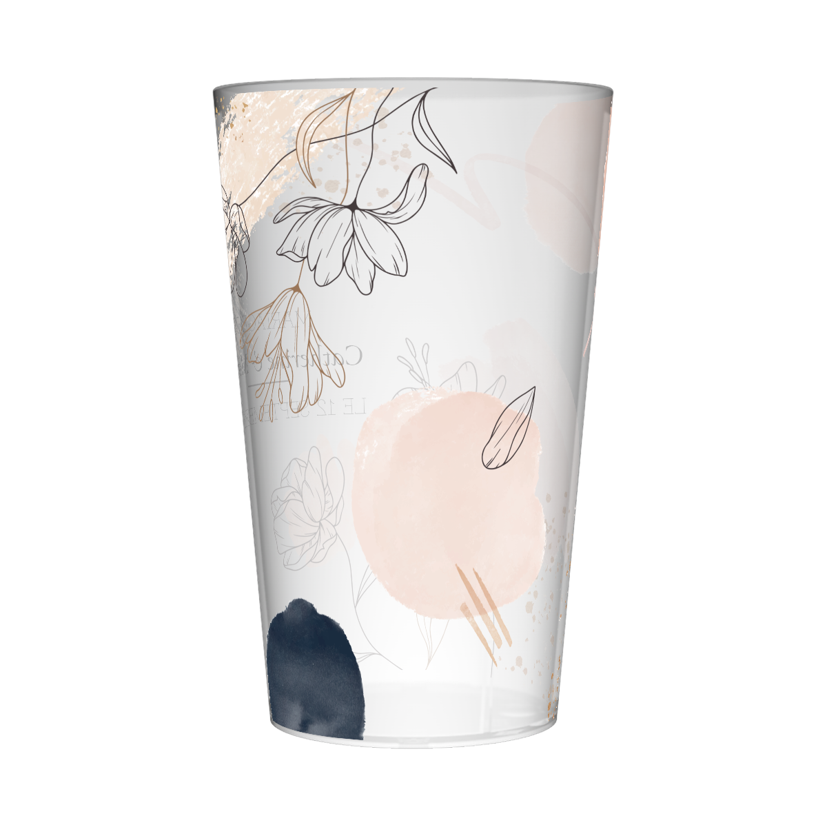 Gobelet personnalisé Mariage Moderne Champêtre 2