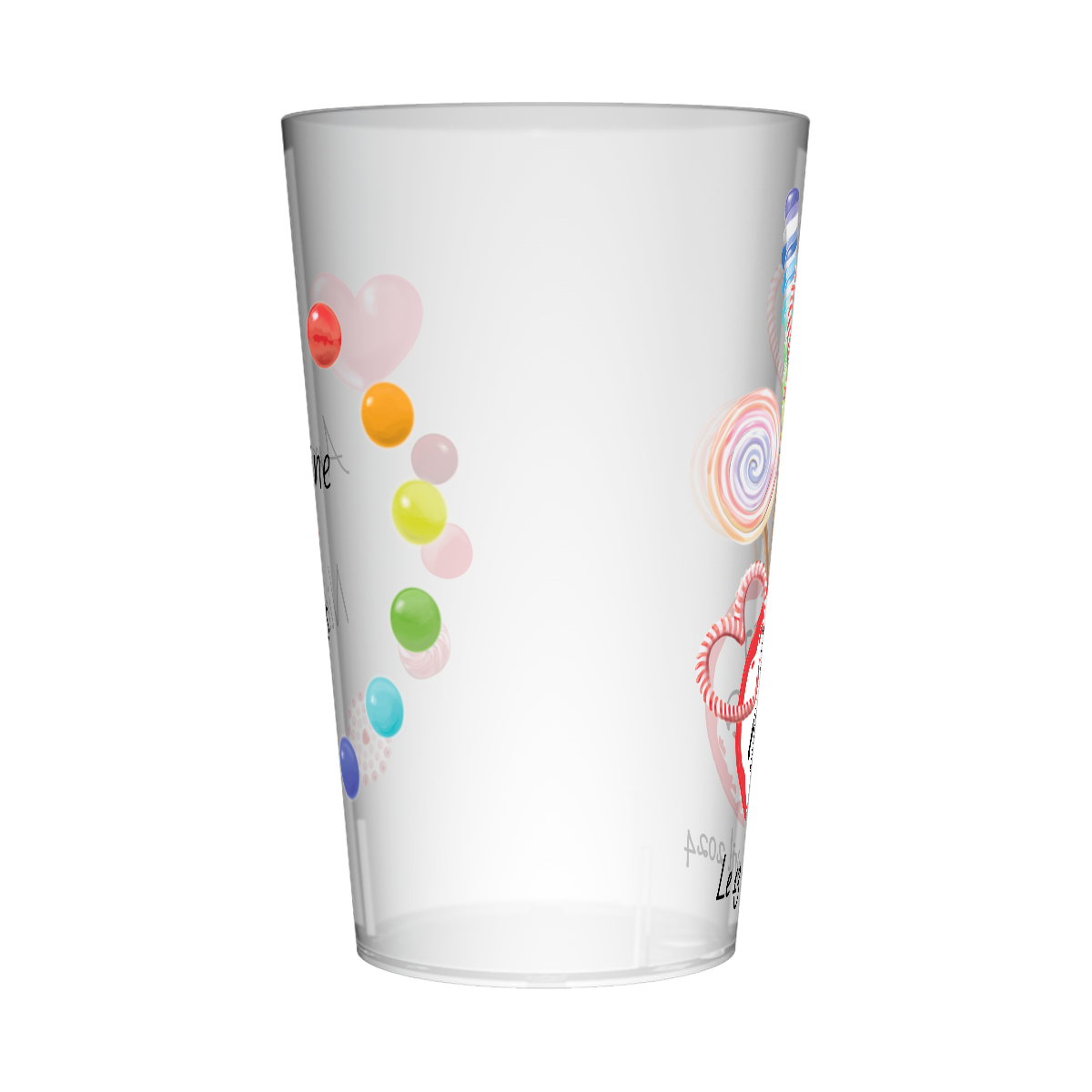 Gobelet personnalisé Mariage Candy Bar 3