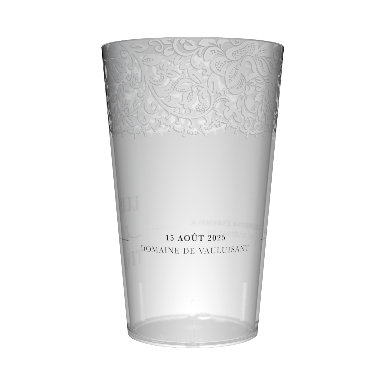 Gobelet personnalisé Mariage chic 2