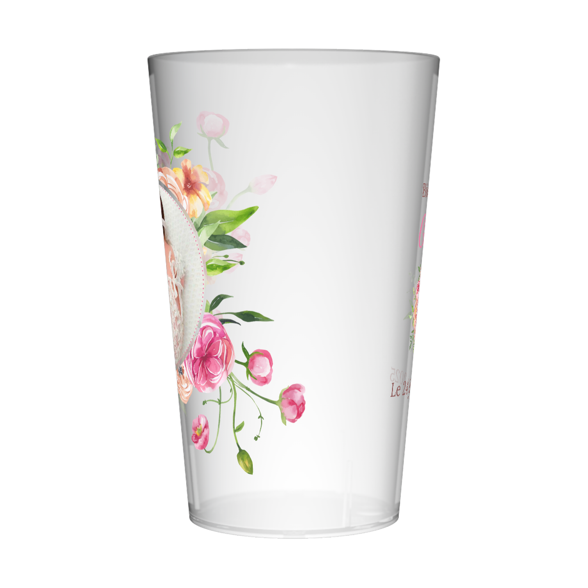 Gobelet personnalisé Naissance Champêtre & Photo 2