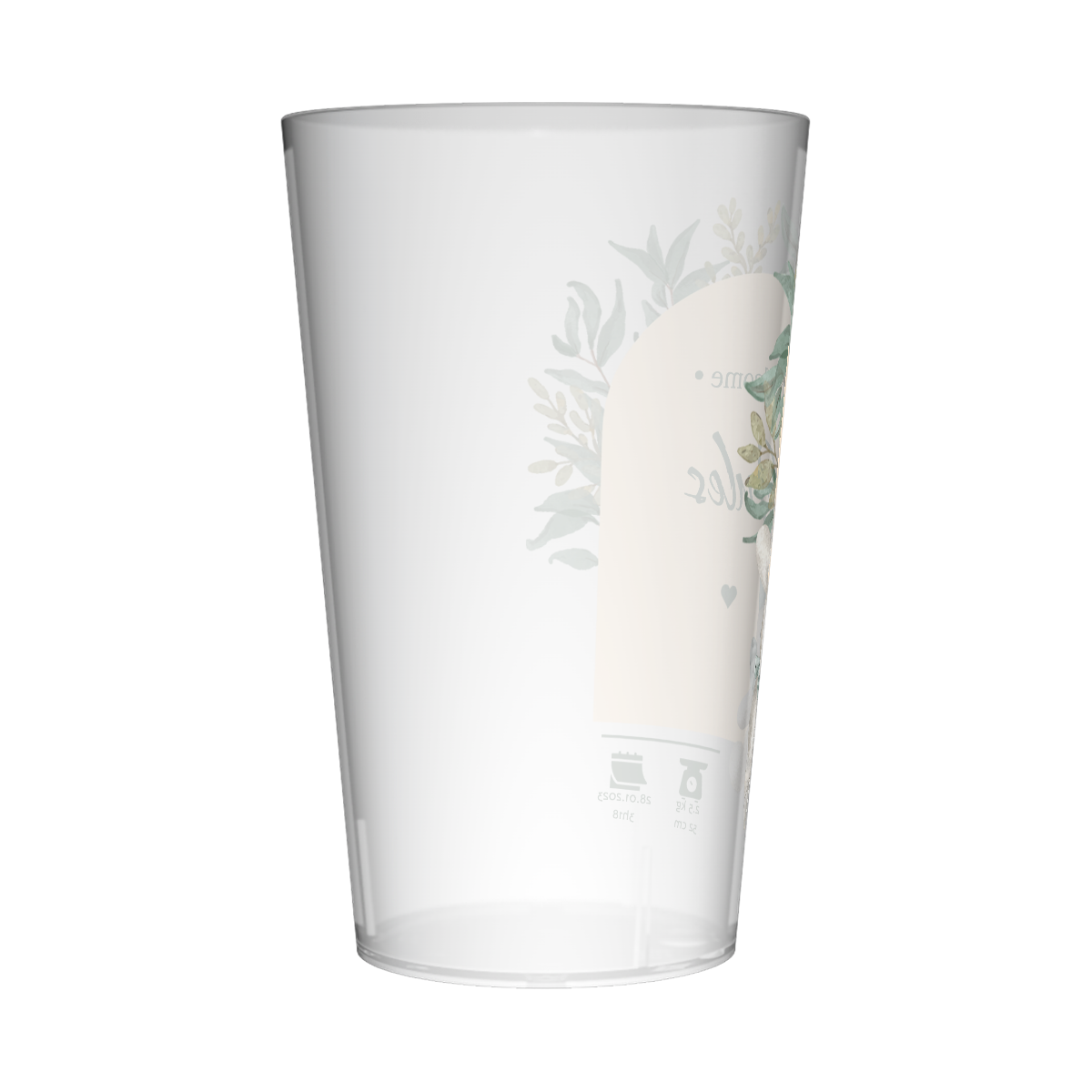 Gobelet personnalisé Naissance Rabbit 2