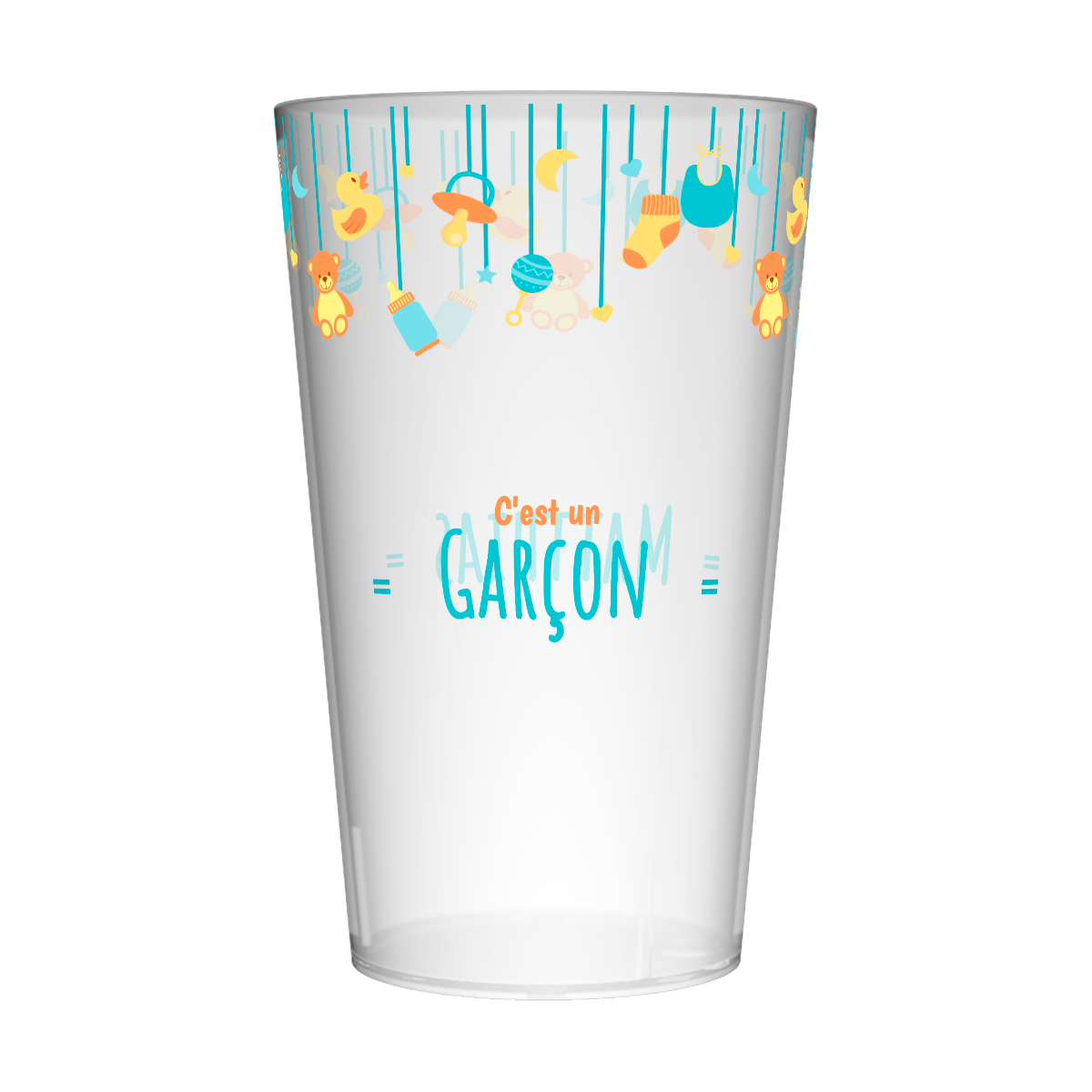 Gobelet personnalisé Naissance Garçon