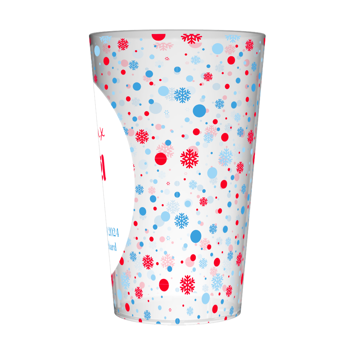 Gobelet personnalisé Noël Neige 2