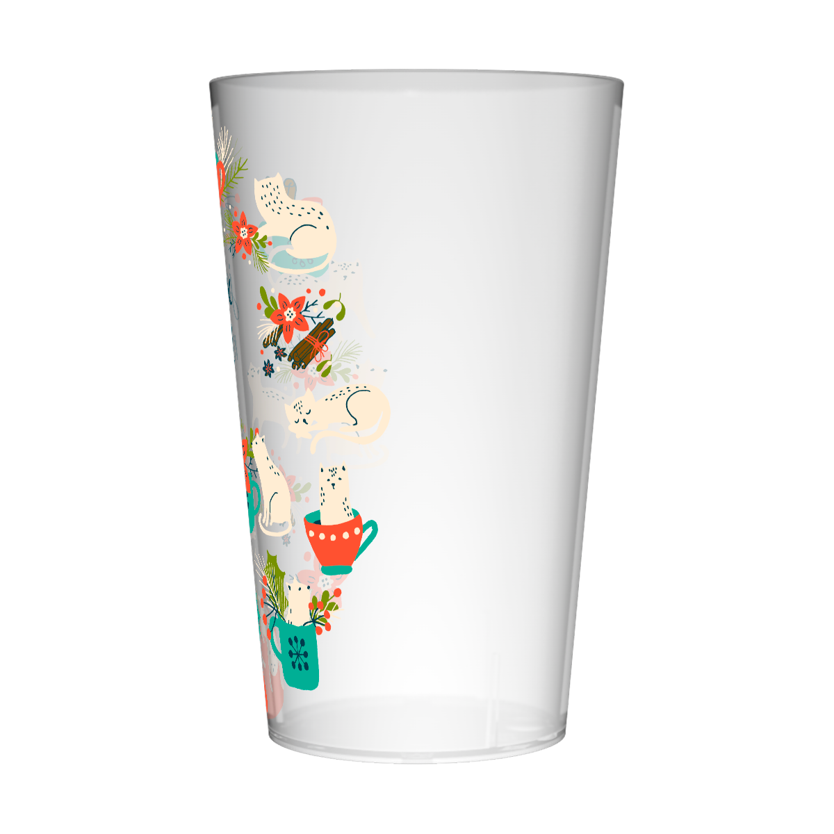 Gobelet personnalisé Noël Chat 2