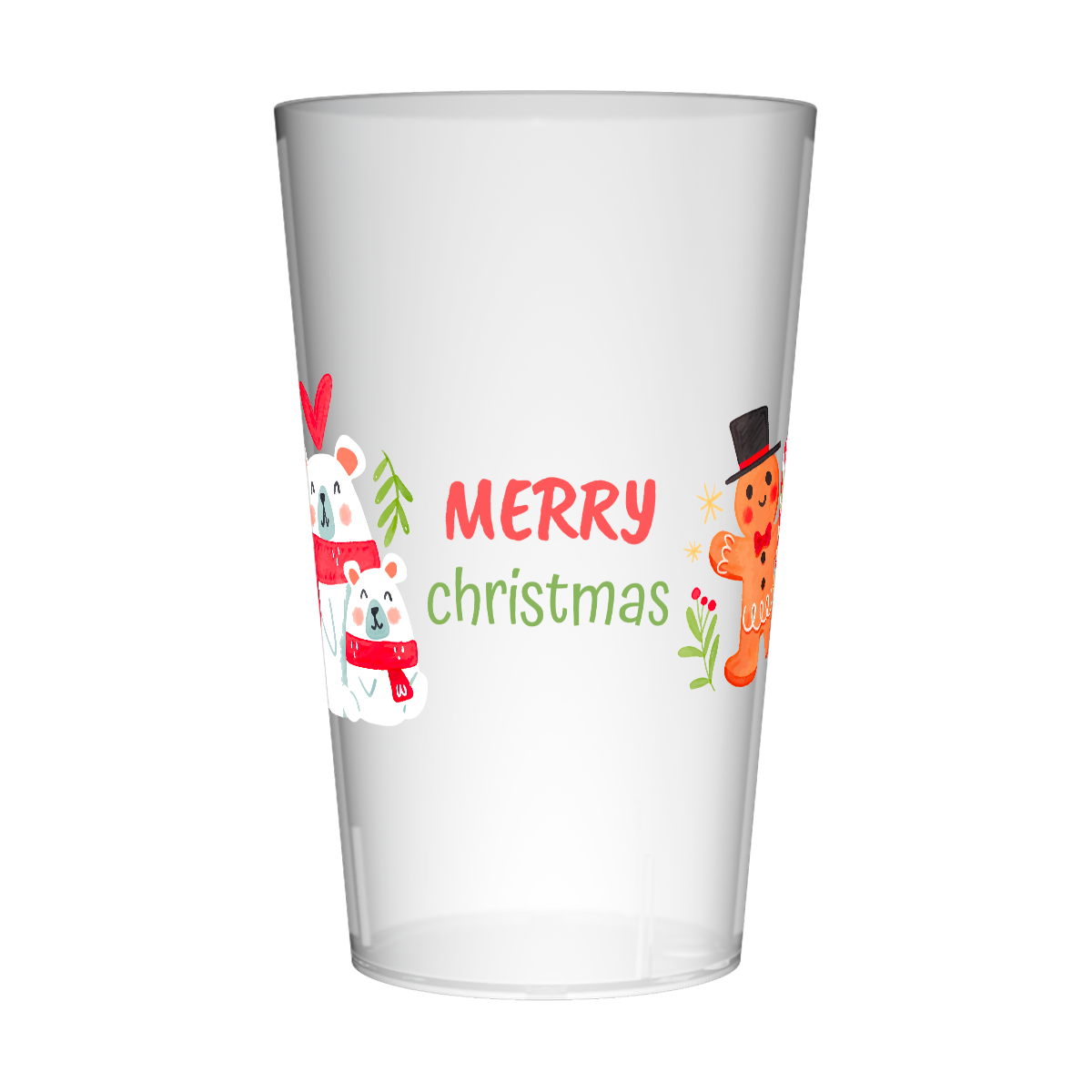 Gobelet personnalisé Noël Pain d'épice