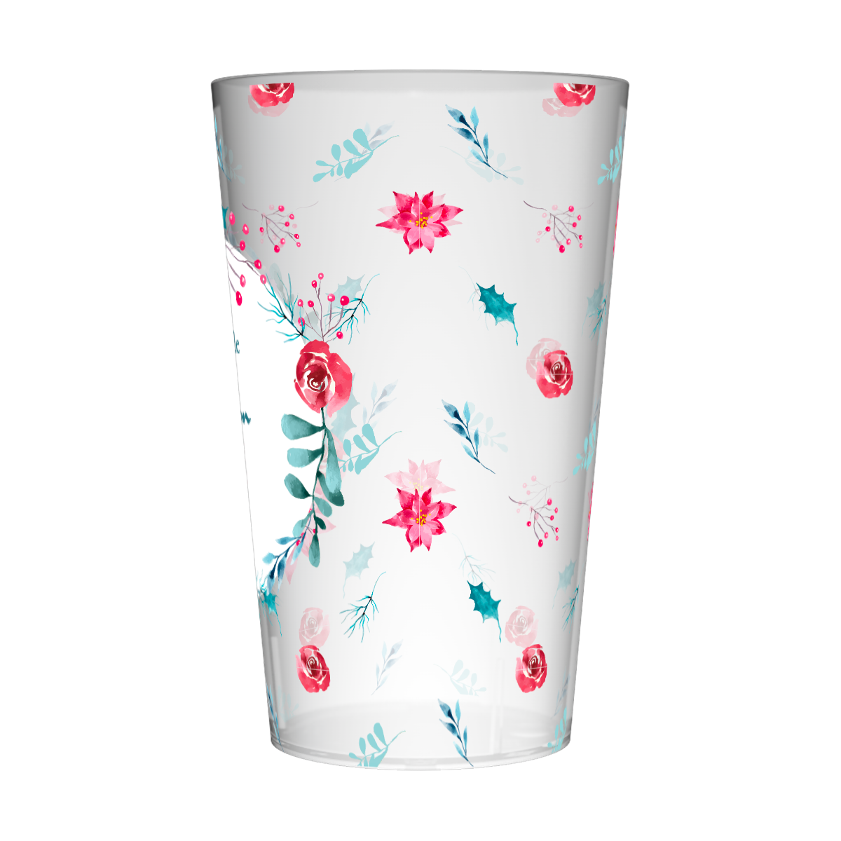 Gobelet personnalisé Noël Couronne 2