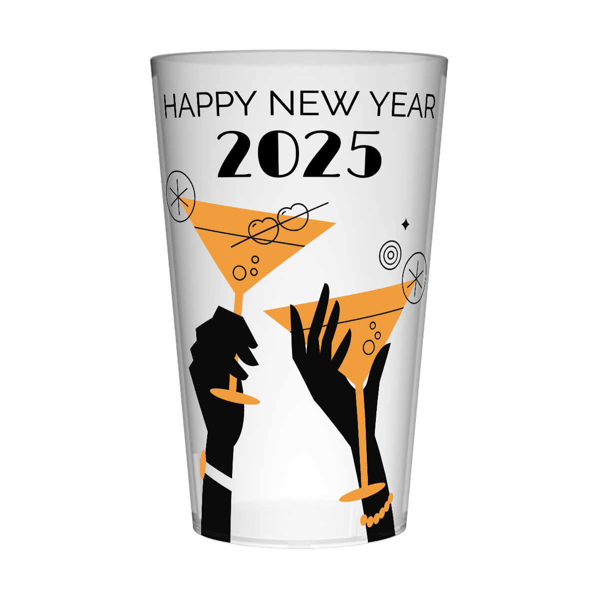 Gobelet personnalisé Nouvel An Tchin Tchin