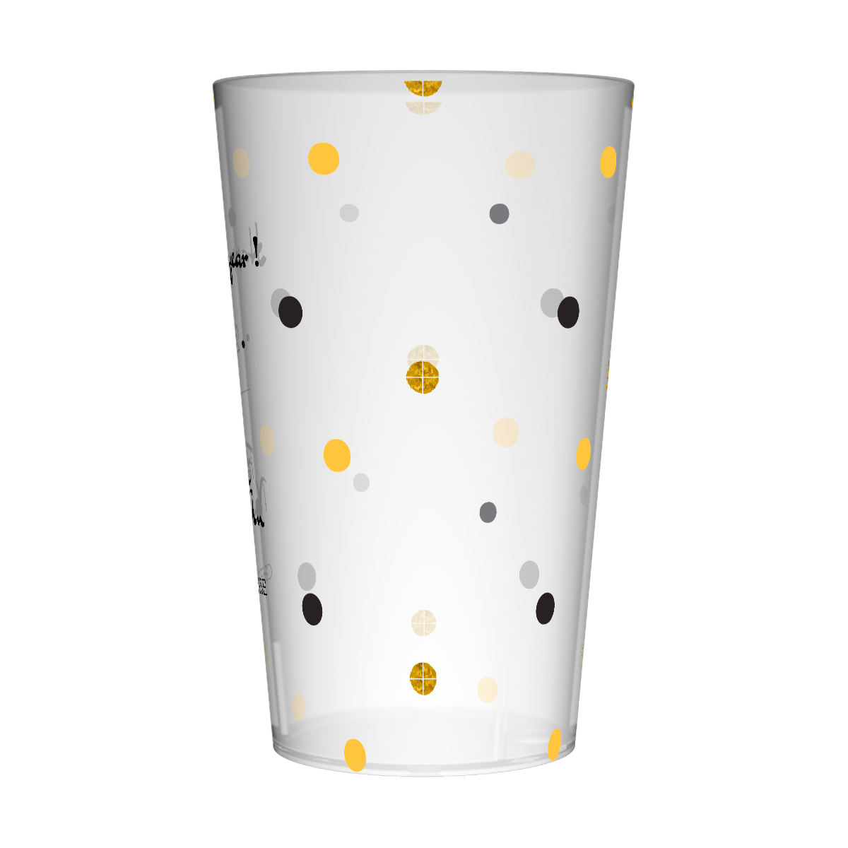 Gobelet personnalisé Nouvel An Paillettes 2