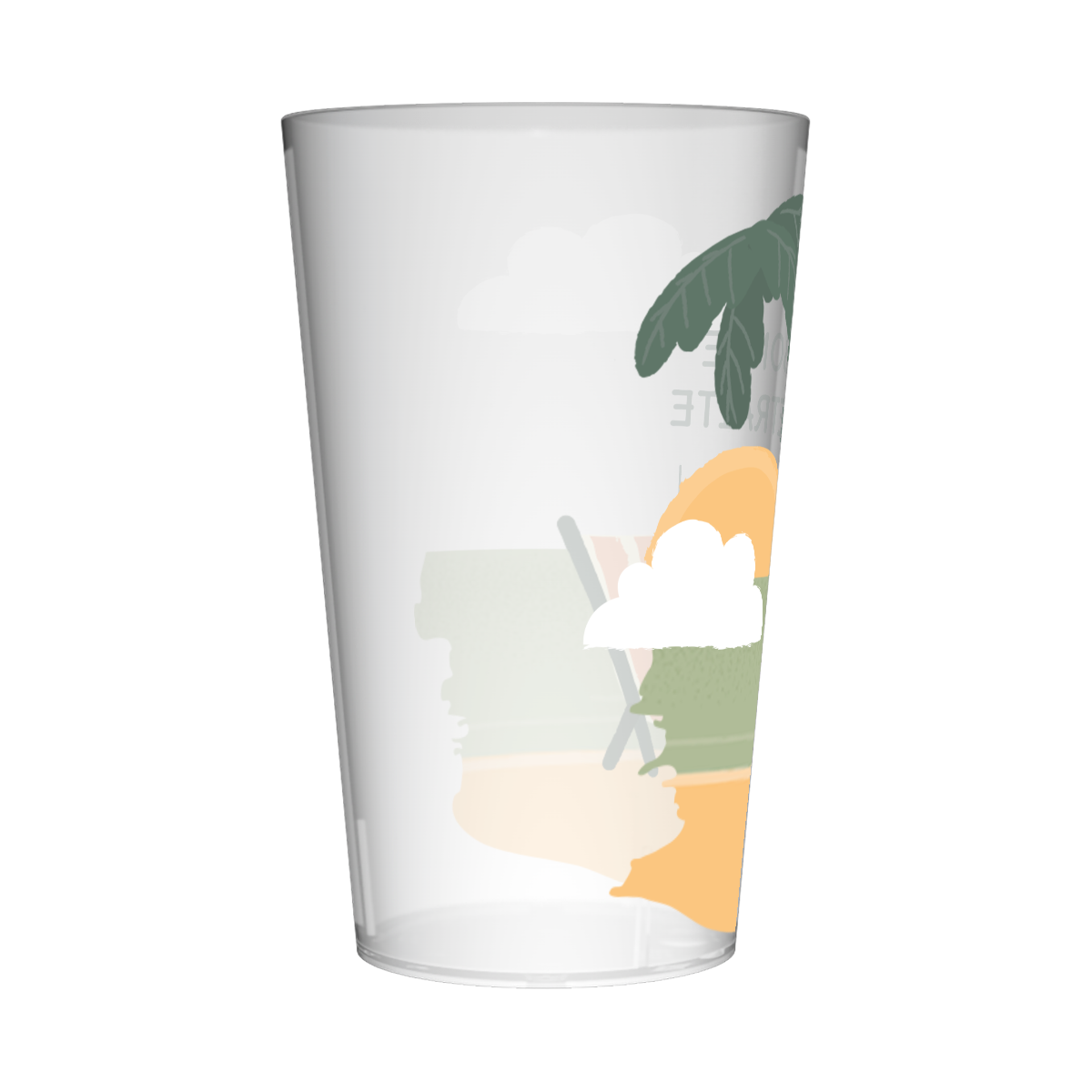 Gobelet personnalisé Retraite Vacances 2